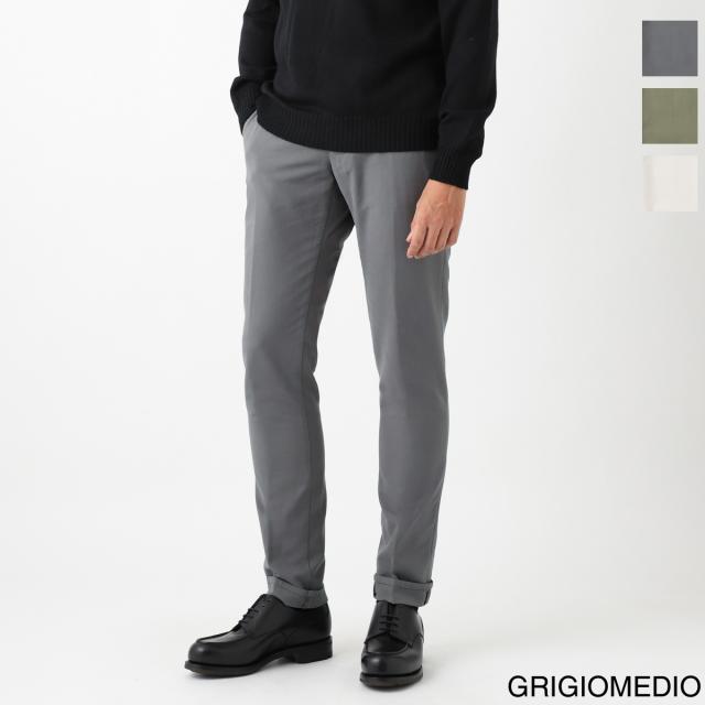 [あす着] インコテックス INCOTEX スラックス コットンパンツ メンズ SLIM FIT 100型 17S100-90871