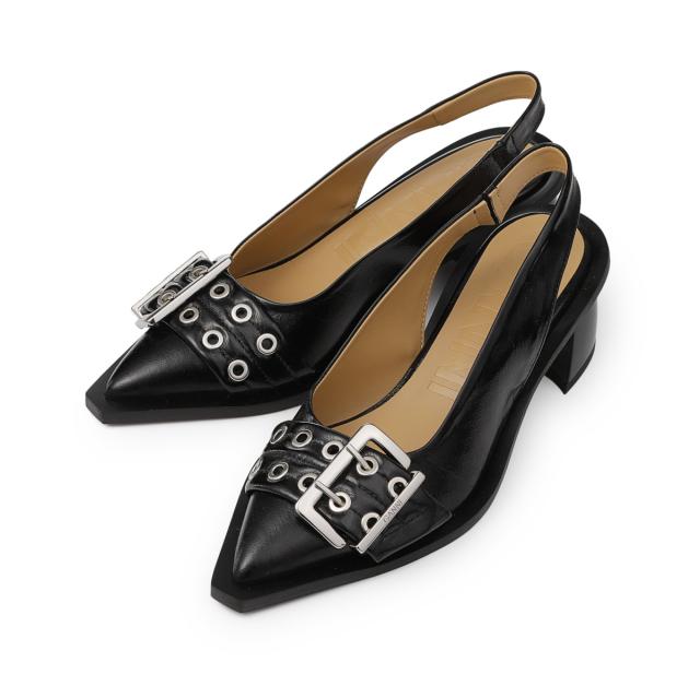 あす着] ガニー GANNI パンプス レディース FEMININE BUCKLE