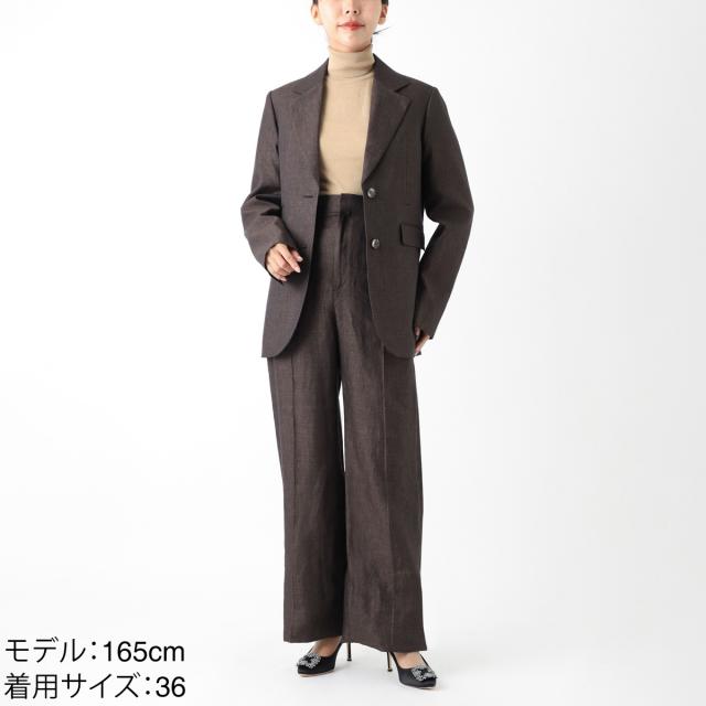 ロエベ LOEWE スラックス トラウザーズ レディース HIGH WAISTED TROUSERS_4