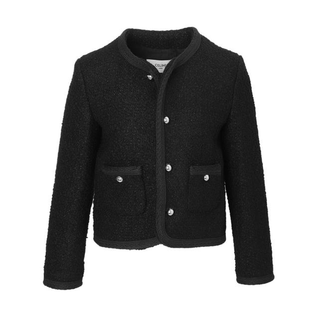 セリーヌ CELINE ツイードジャケット レディース VESTE CHELSEA_5