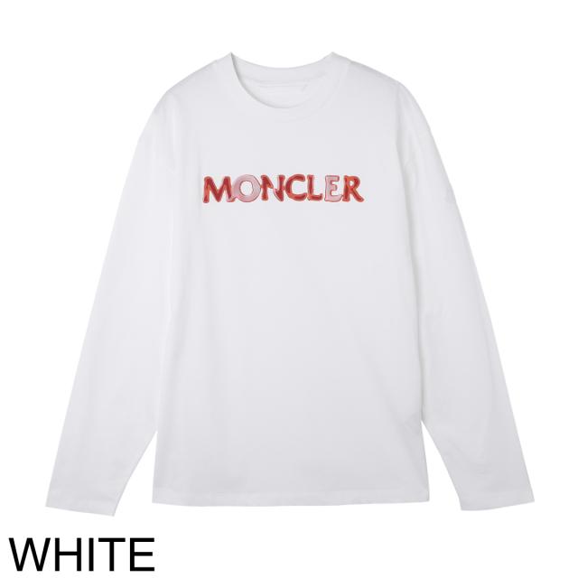 あす着] モンクレール MONCLER クルーネック 長袖Tシャツ メンズ