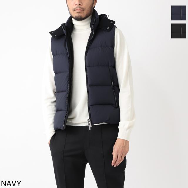 [あす着] ムーレー MOORER ダウンベスト メンズ FIRE-SKT