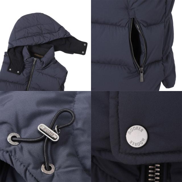 ムーレー MOORER ダウンベスト メンズ FIRE-SKT フェイヤー