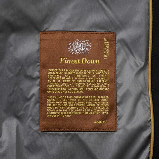 ムーレー MOORER ダウンベスト メンズ FIRE-SKT フェイヤー