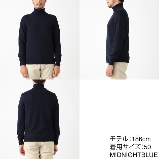 グランサッソ Gran Sasso タートルネックニット メンズ CICLISTA M/L_7