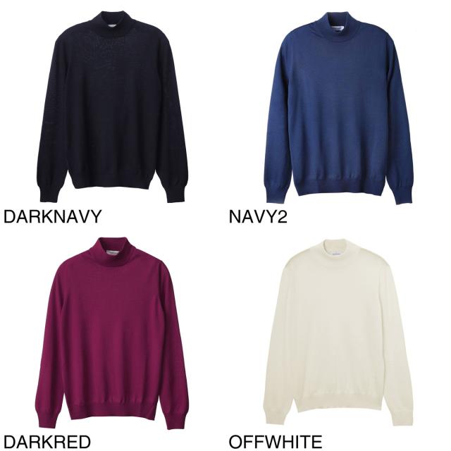 グランサッソ Gran Sasso モックネック ニット メンズ LUPPETTO M/L_18