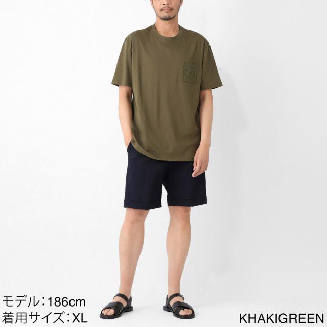 あす着] ロエベ LOEWE クルーネックTシャツ メンズ RELAXED FIT T-SHIRT