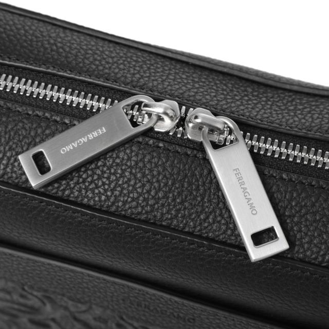 フェラガモ FERRAGAMO ショルダーバッグ クロスボディバッグ メンズ TRAVEL EMBOSSED BLOCCO_7