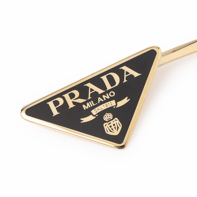 [あす着] プラダ PRADA ヘアクリップ ヘアピン レディース