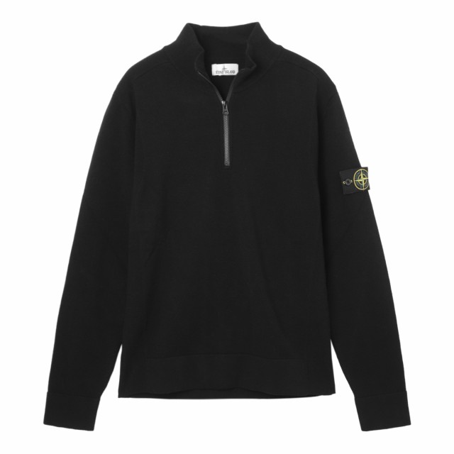 [あす着] ストーンアイランド STONE ISLAND ハーフジップニット メンズ 521A1 STRETCH RWS WOOL