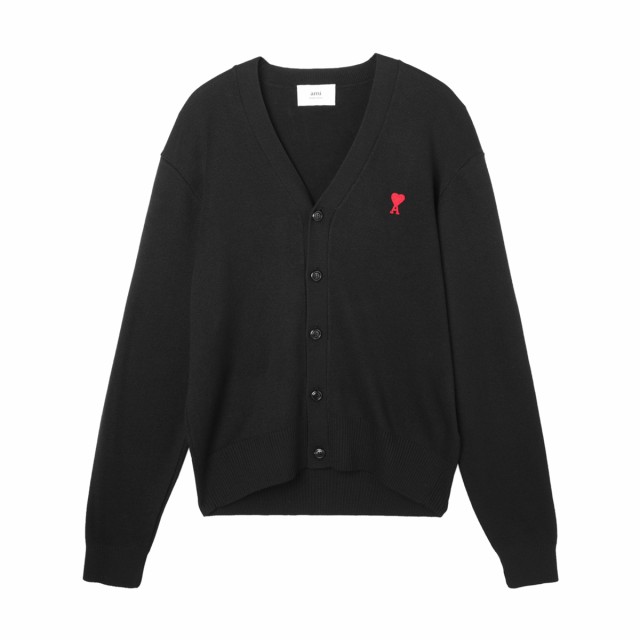 [あす着] アミ AMI ALEXANDRE MATTIUSSI Vネック カーディガン メンズ ADC CARDIGAN