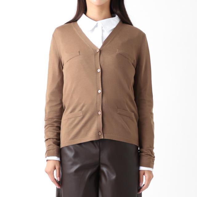 エスマックスマーラ S Max Mara Vネック カーディガン レディース KENYA_1