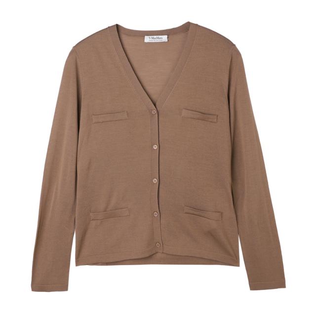 エスマックスマーラ S Max Mara Vネック カーディガン レディース KENYA_5