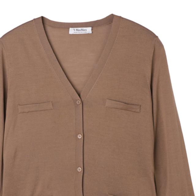 エスマックスマーラ S Max Mara Vネック カーディガン レディース KENYA_7