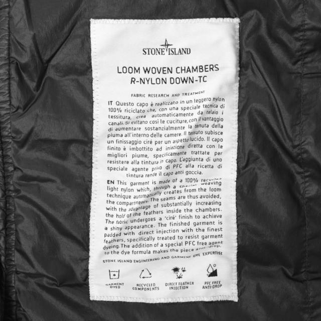 ストーンアイランド STONE ISLAND ダウンジャケット メンズ 42924 LOOM WOVEN CHAMBERS RECYCLED NYLON DOWN-TC_13