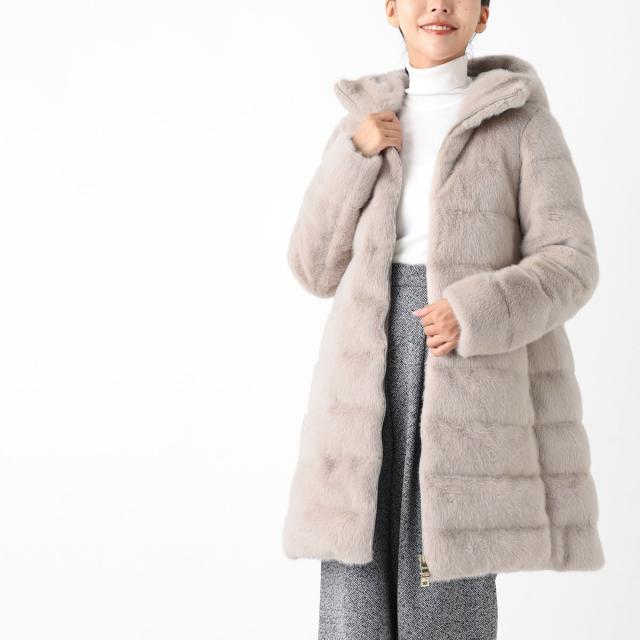 新品 HERNO ヘルノ 38 ウルトラライトダウン ブラック XS エコファー