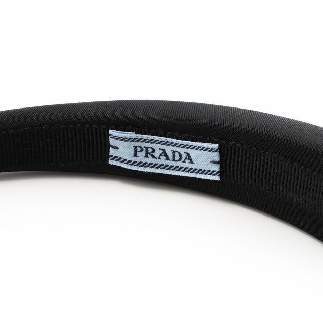 [あす着] プラダ PRADA カチューシャ ヘッドバンド レディース