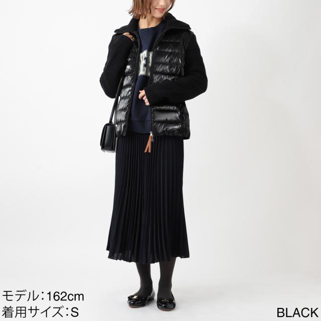 MONCLER ⭐︎ダウン切り替えジップアップカーディガン MONCLER モンクレール ダウン切り替え ジップアップ
