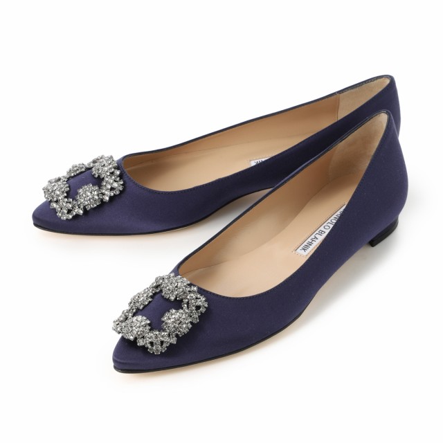 [あす着] マノロ ブラニク MANOLO BLAHNIK パンプス バレリーナシューズ レディース HANGISI BALLERINAS