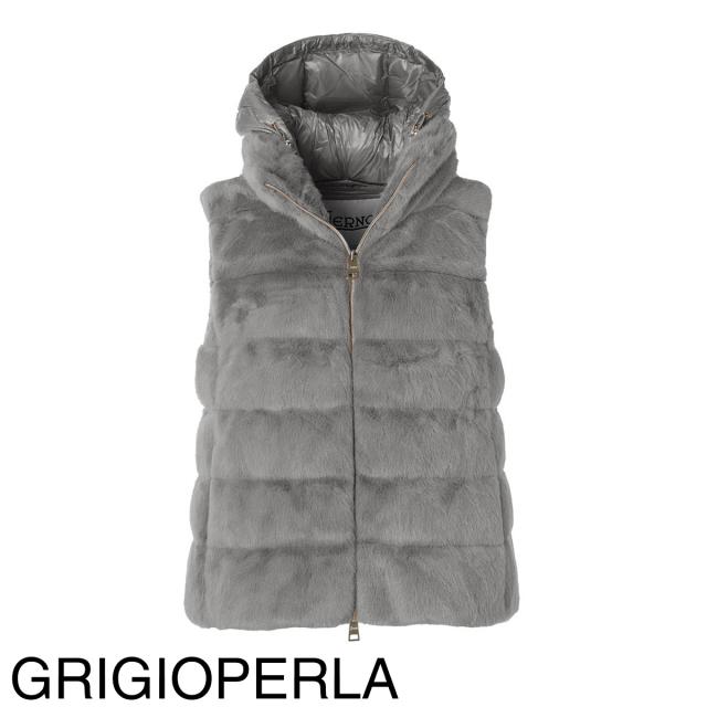 あす着] ヘルノ HERNO ダウンベスト レディース