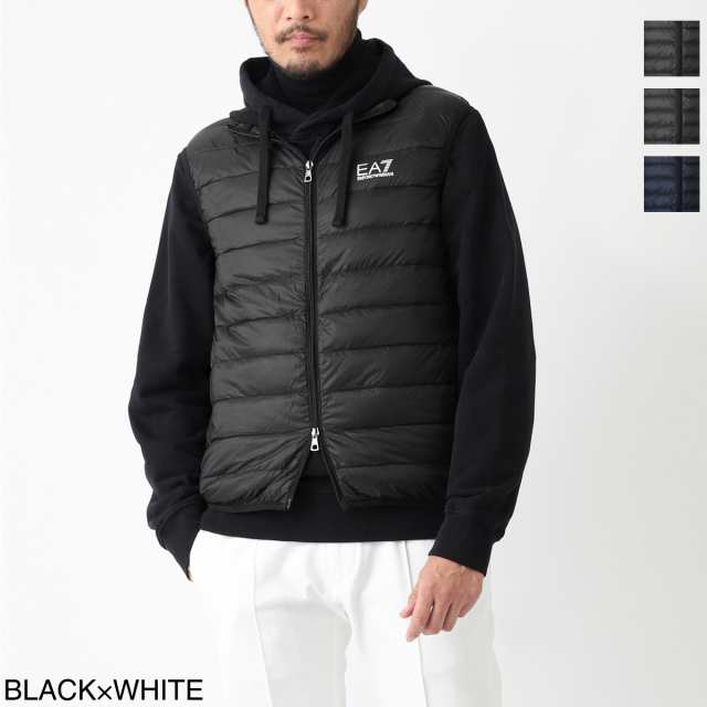 [あす着] エンポリオアルマーニ EA7 EMPORIO ARMANI ダウンベスト メンズ