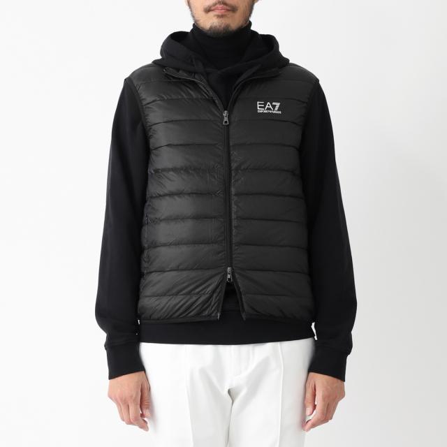 [あす着] エンポリオアルマーニ EA7 EMPORIO ARMANI ダウンベスト メンズの通販は