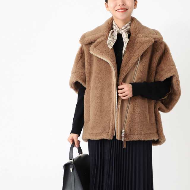 [あす着] マックスマーラ Max Mara ケープ ポンチョ レディース NEWMANTO