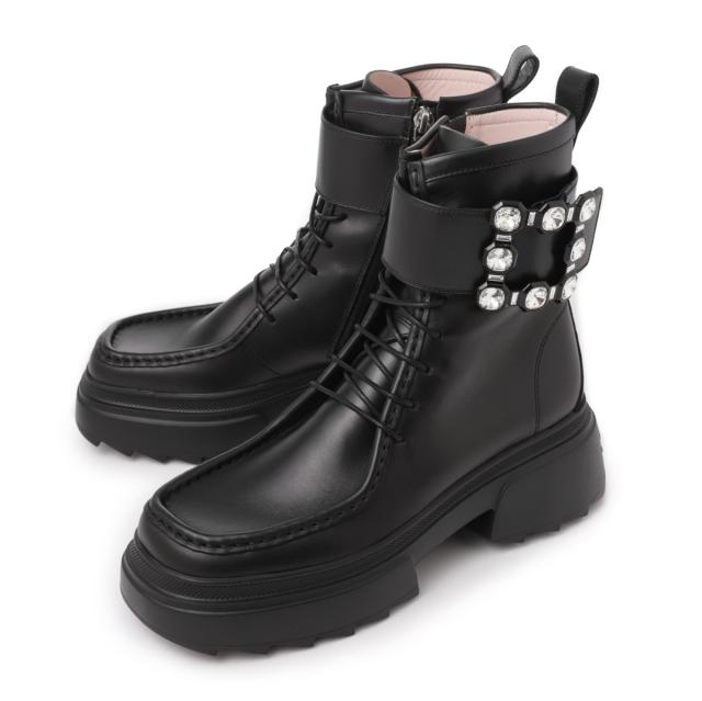 [あす着] ロジェヴィヴィエ ROGER VIVIER アンクルブーツ レディース WALLAVIVの通販は