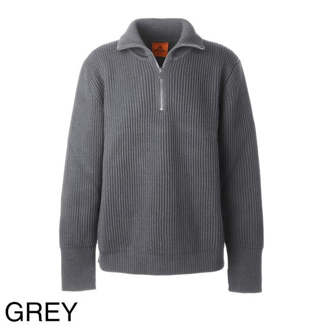 アンデルセン アンデルセン ANDERSEN-ANDERSEN ハーフジップニット メンズ NAVY HALF-ZIP_10