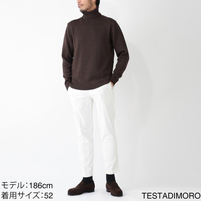 ザノーネ ZANONE タートルネック ニット ハイネックセーター メンズ DV SLIM FIT 5ゲージ_3