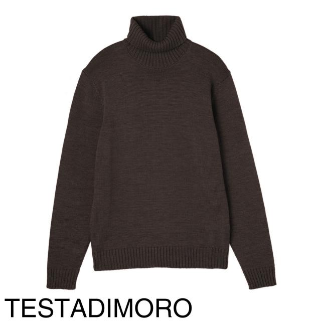 ZANONE × BEAMS F / 別注 5ゲージ リブ タートルネックニット BEAMS F