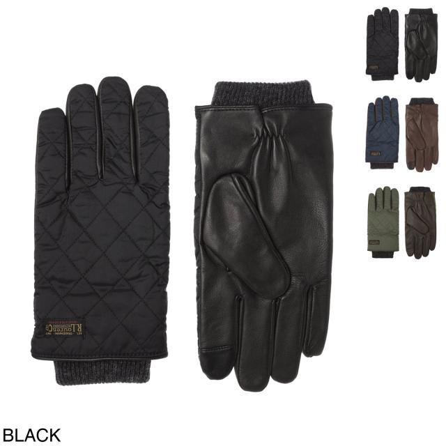 [あす着] ポロラルフローレン POLO RALPH LAUREN グローブ 手袋 メンズ TOUCH QUILTED FIELD GLOVE WITH LABEL
