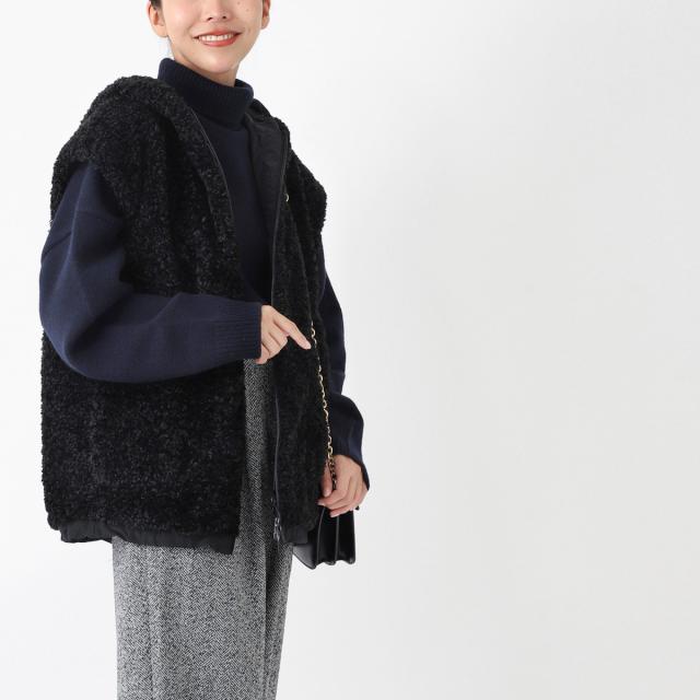 試着のみ HERNO ヘルノ ジレ ベスト 44 HERNO ヘルノ メンズ ダウンベスト ジレ LEGEND WAISTCOAT