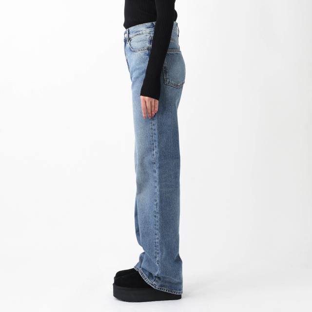 [あす着] ハイクル HAIKURE ジップフライジーンズ レディース KOREA