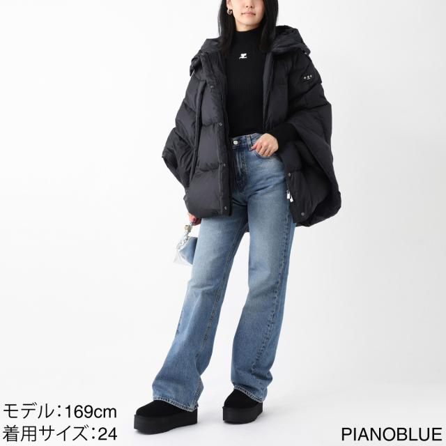 [あす着] ハイクル HAIKURE ジップフライジーンズ レディース KOREA