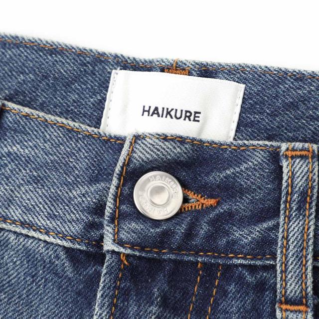 [あす着] ハイクル HAIKURE ジップフライジーンズ レディース KOREA