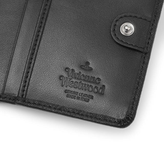 ヴィヴィアンウエストウッド Vivienne Westwood 2つ折り財布 小銭入れ付き レディース SAFFIANO WALLET FR PKT_6