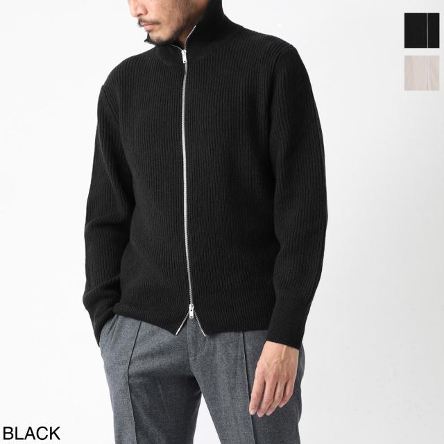 [あす着] ジョンスメドレー JOHN SMEDLEY ジップアップ カーディガン メンズ BRILEY 7ゲージ STANDARD FIT