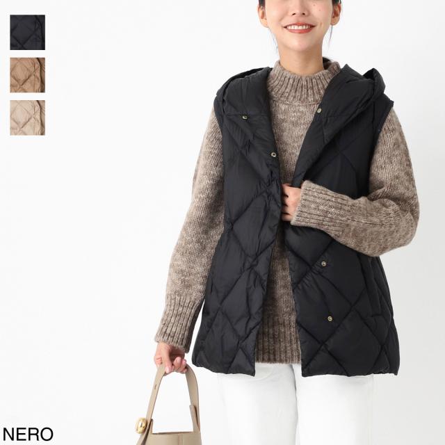 [あす着] ウィークエンドマックスマーラ WEEKEND Max Mara ダウンベスト レディース FRUTTO キルティング テクニカル ファブリック ジレ