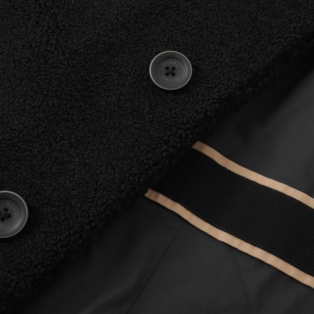 あす着] ヘルノ HERNO シングルコート ボアコート メンズ