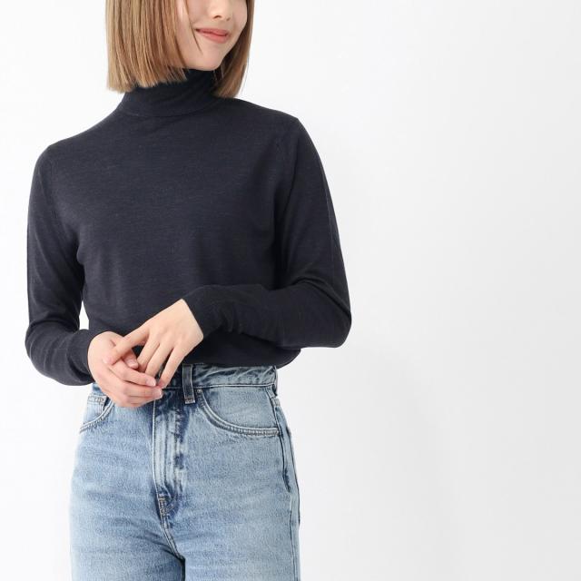 ジョンスメドレー タートルネックニット カーディガン アンサンブル JOHN SMEDLEY｜ジョンスメドレー日本公式