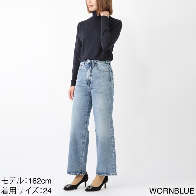 あす着] トーテム TOTEME ジップフライジーンズ レディースの通販はau