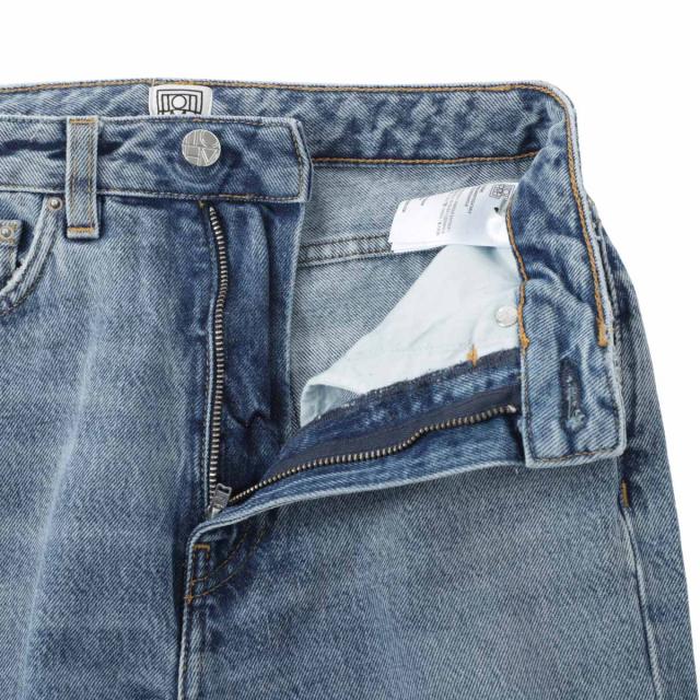 あす着] トーテム TOTEME ジップフライジーンズ レディースの通販はau