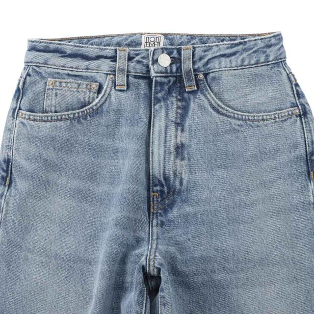 あす着] トーテム TOTEME ジップフライジーンズ レディースの通販はau