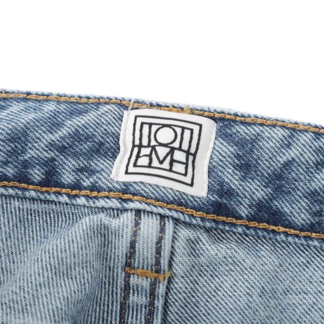 あす着] トーテム TOTEME ジップフライジーンズ レディースの通販はau