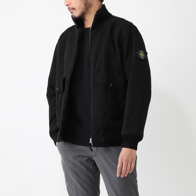 [あす着] ストーンアイランド STONE  中綿入り ジップアップ ブルゾン ボンバージャケット メンズ 41849 DAVID-TC
