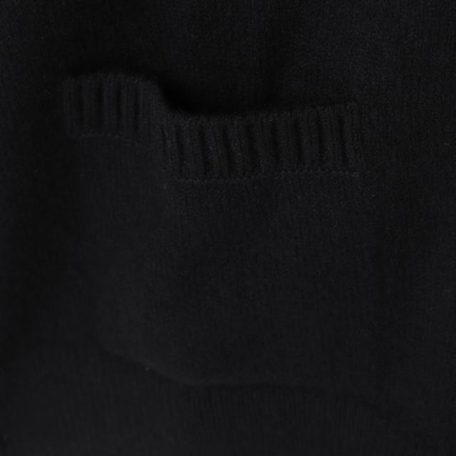 メゾンキツネ MAISON KITSUNE Vネック カーディガン メンズ BOLD FOX HEAD PATCH REGULAR CARDIGAN IN LAMBSWOOL_5