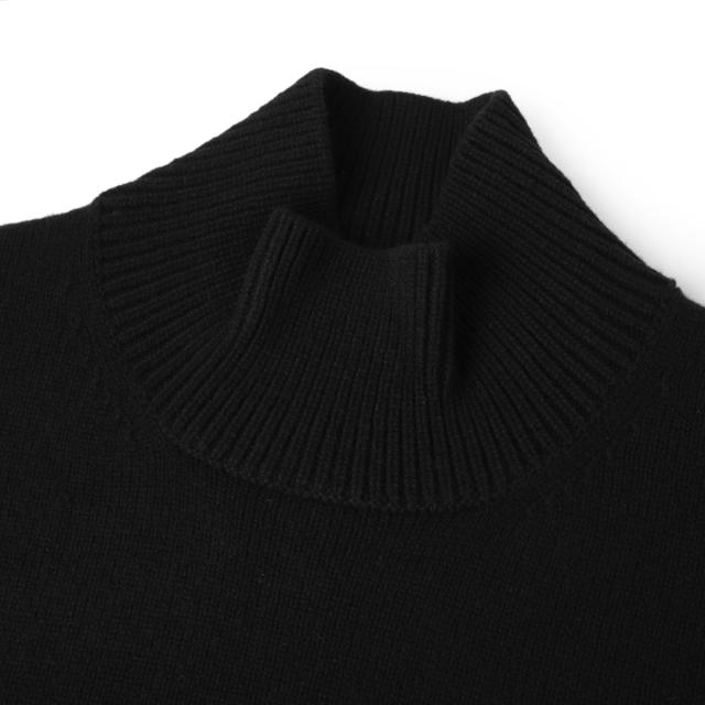 メゾンキツネ MAISON KITSUNE ハイネックニット メンズ FOX HEAD INTARSIA COMFORT HIGH NECK JUMPER_3