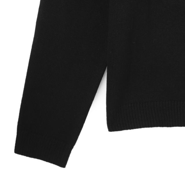 メゾンキツネ MAISON KITSUNE ハイネックニット メンズ FOX HEAD INTARSIA COMFORT HIGH NECK JUMPER_4