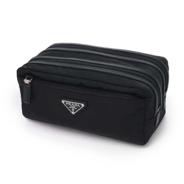 [あす着] プラダ PRADA ポーチ メンズの通販は 42,600円